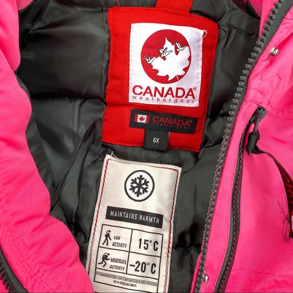 Canada Weather Gear Girls Long Parka Jacket Coat - Picture 11 of 12